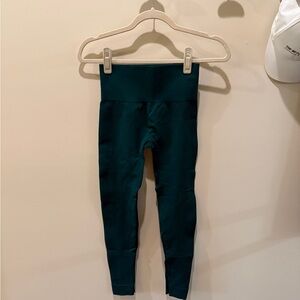 SET Active SculptFlex Power High-Rise Leggings in Dark Green